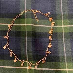 gold star necklace